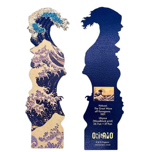 Origamo Bookmark The Artists Collection - Hokusai The Great Wave
