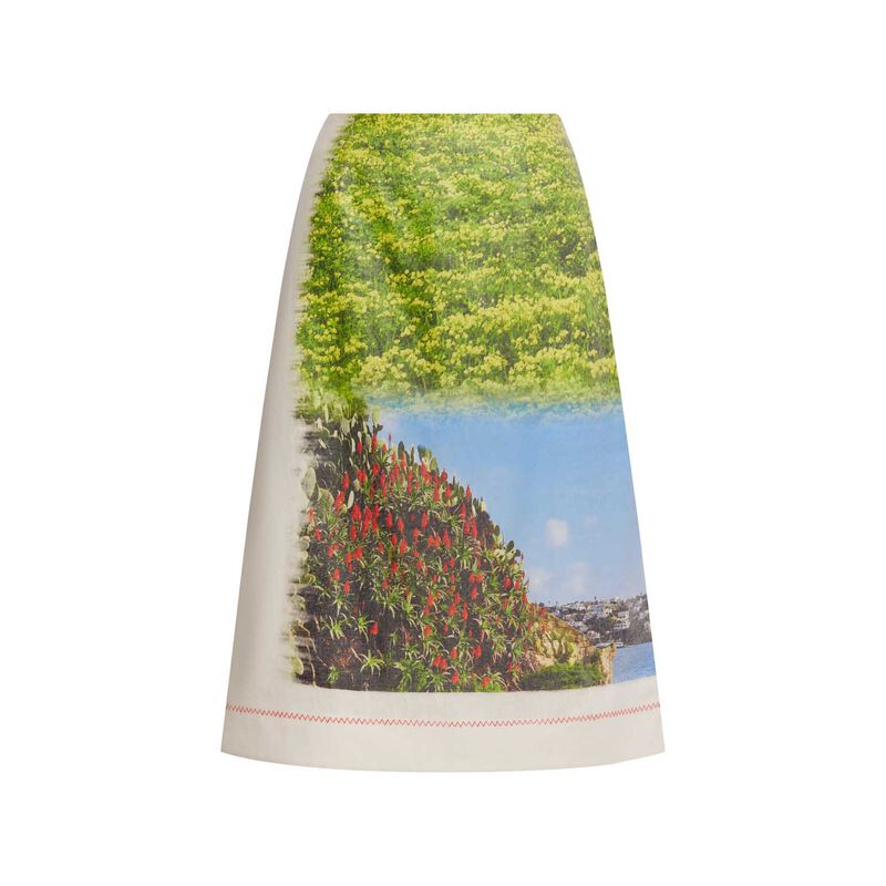 AL&Eacute;MAIS Bermuda Buttercup Midi Skirt image number 2