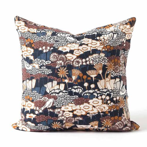 Città Bloomsbury Cushion Cover Midnight/Multi 55x55cm
