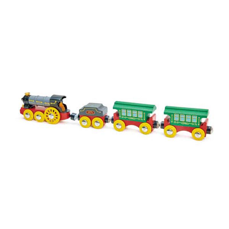 Hape Retro Steam Train With Lights & Sounds image number 2
