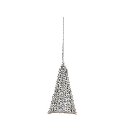 Maytime Majestic Hanging Diamond Cone - Silver