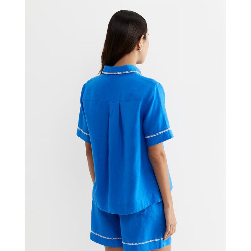 Sportscraft Lulu Blanket Stitch Shirt image number 1