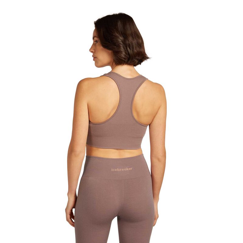 Icebreaker Womens Merino Seamless Active Bra image number 9