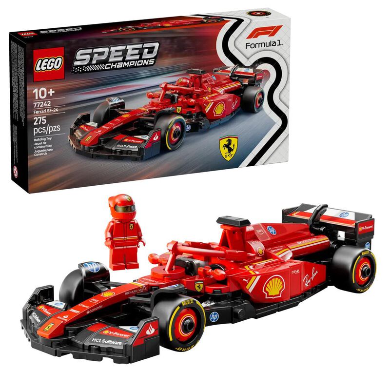 LEGO Speed Champions Ferrari SF-24 F1® Race image number 0