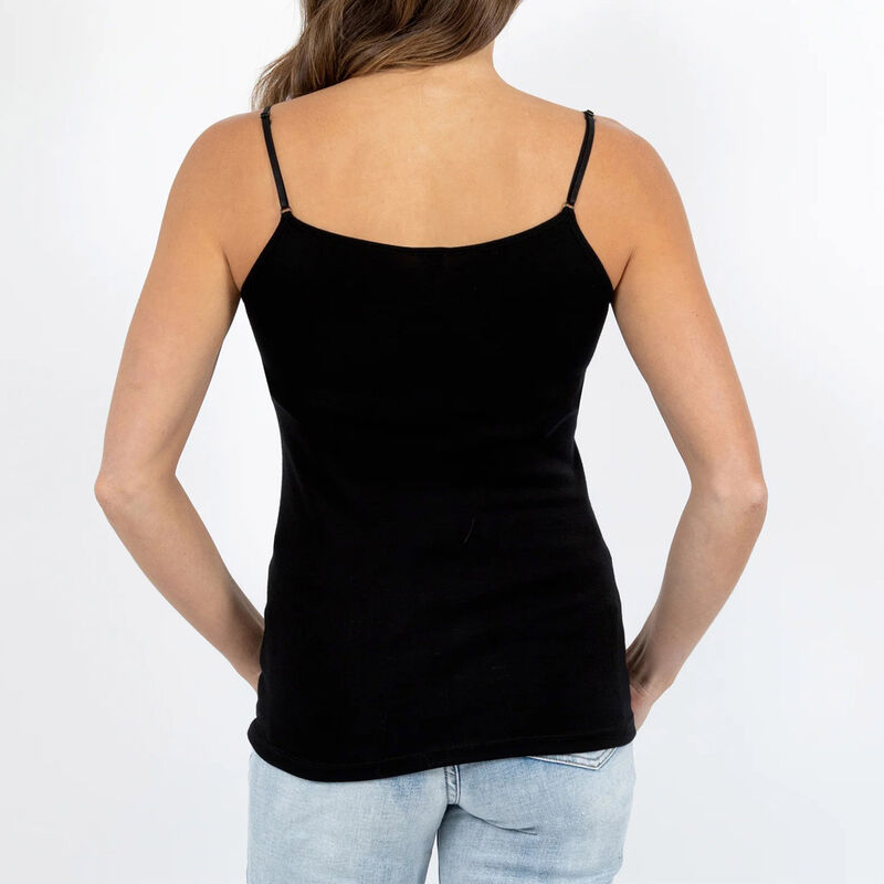 Baselayer Pure Wool Rib Cami image number 1