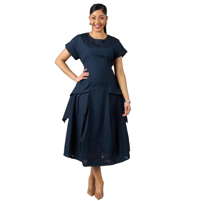 High Loyal Peplum Dress image number 2