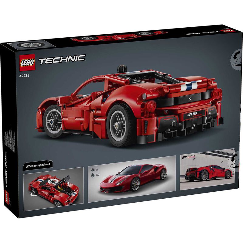 LEGO Technic Ferrari 488 Pista Car image number 2