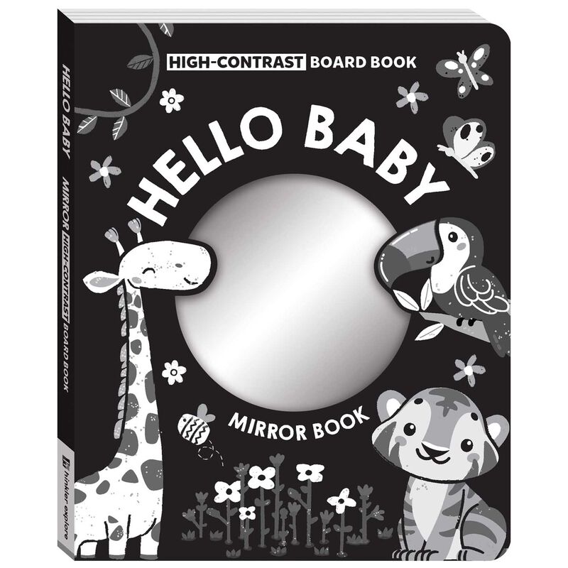 High Contrast Board Book Mirror: Hello Baby! image number 0