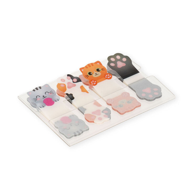 Legami Kitty Keep In Mind Adhesive Page Markers image number 1