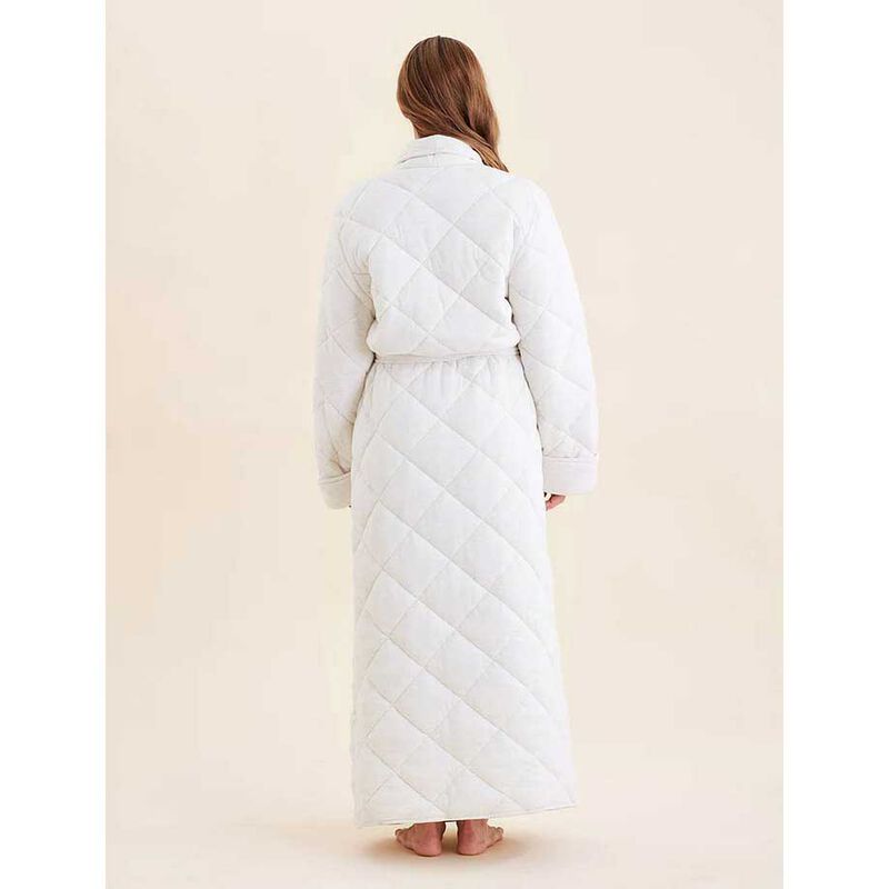Papinelle Quilted Cotton Maxi Robe image number 1