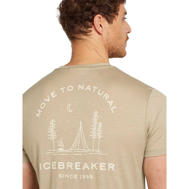 Icebreaker M Merino 150 Tech Lite SS Tee Peaceful Pass image number 2