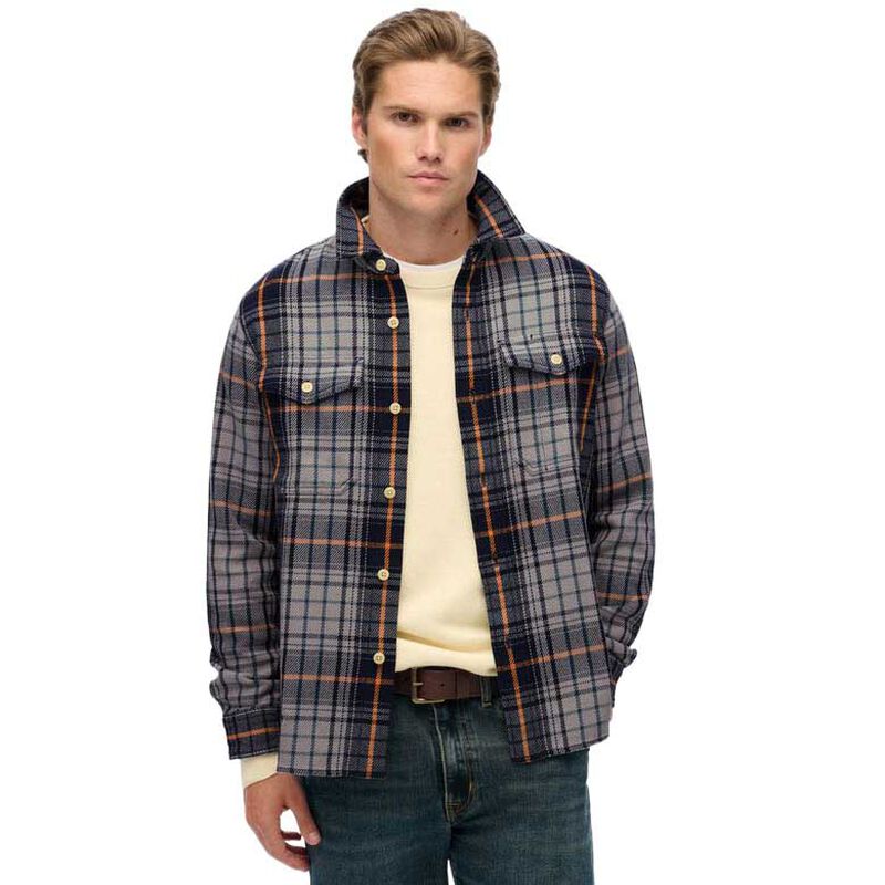 Superdry Merchant Heavy Checked Shirt image number 0