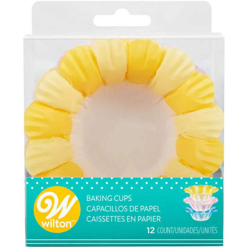 Wilton Flower Baking Cups Assorted 12Ct image number 1