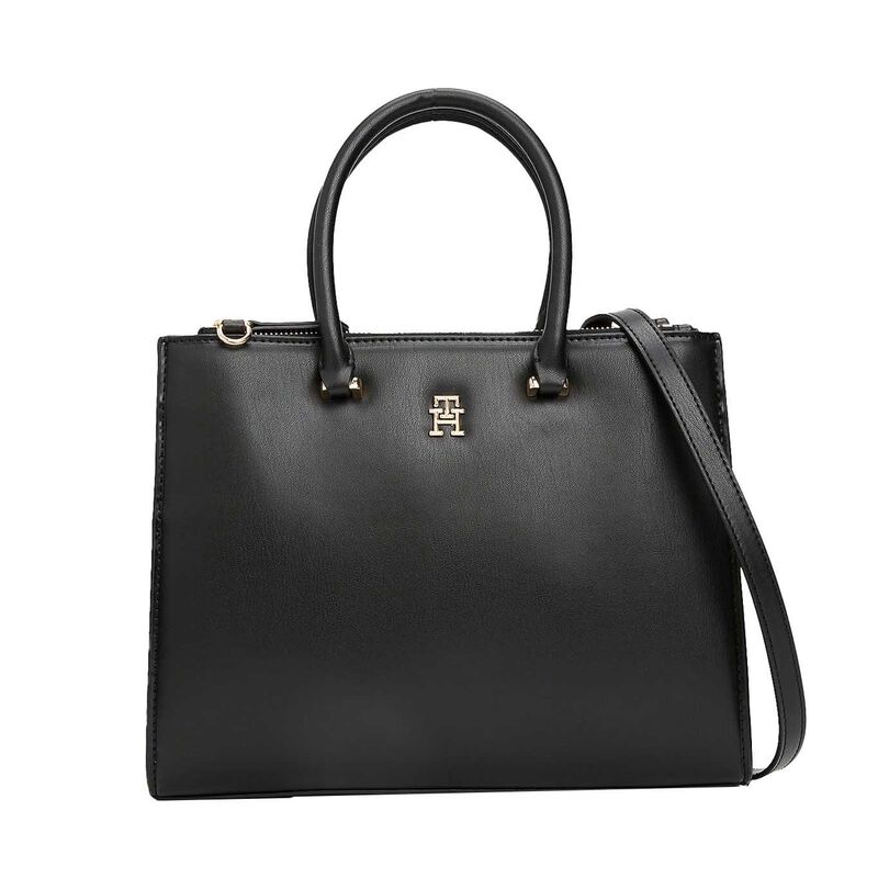 Tommy Hilfiger TH Monogram Plaque Tote image number 0
