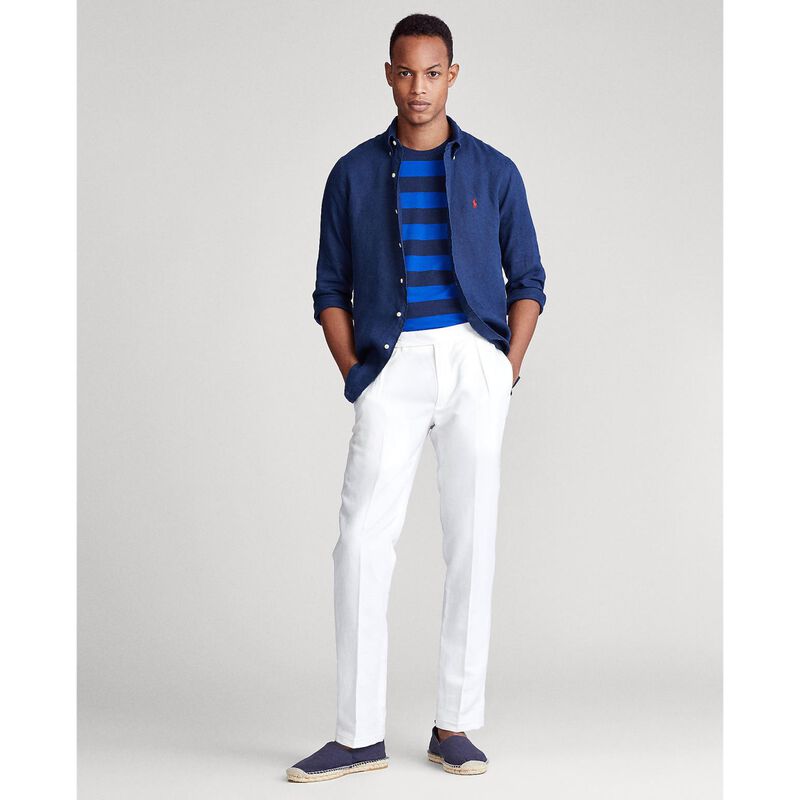 Polo Ralph Lauren Custom Fit Linen Shirt image number 3