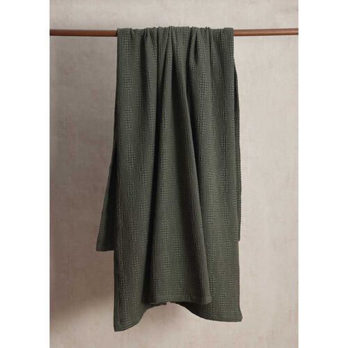 MM Linen Ansel Throw 150x200 - Ivy