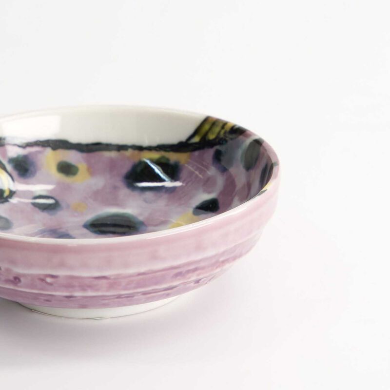 Tokyo Design Studio Seafood Dish 9.5x3cm Fugu Purple image number 2