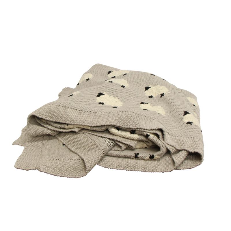 French Country Counting Sheep Cotton Throw image number 2
