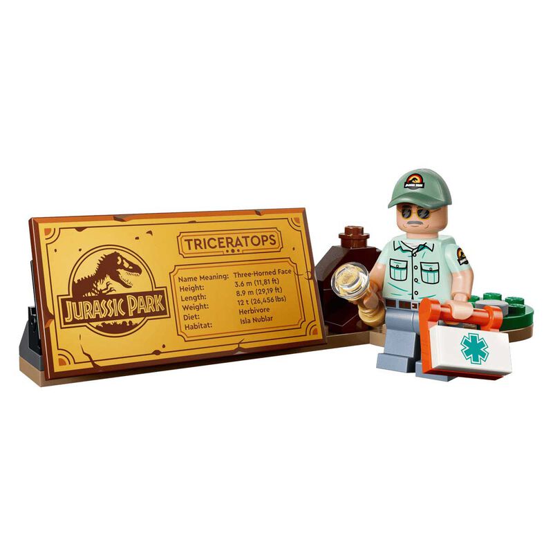LEGO Jurassic World&trade; Dinosaur Fossils: Triceratops image number 2