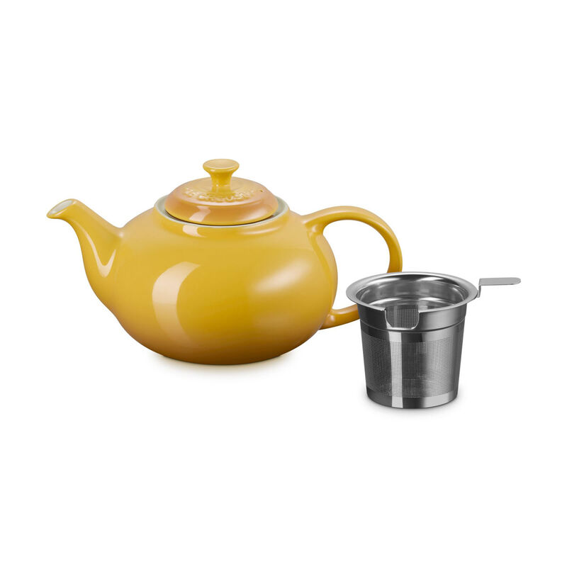 Le Creuset Stoneware Teapot with Stainless Steel Infuser 1.3L image number 15