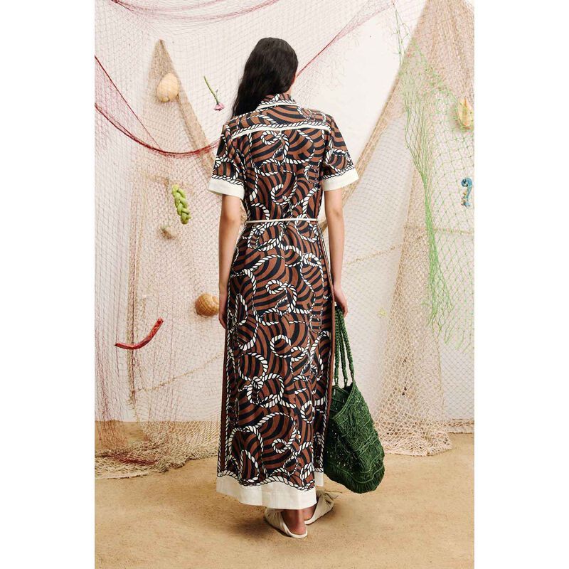 AL&Eacute;MAIS Sail Shirtdress image number 1