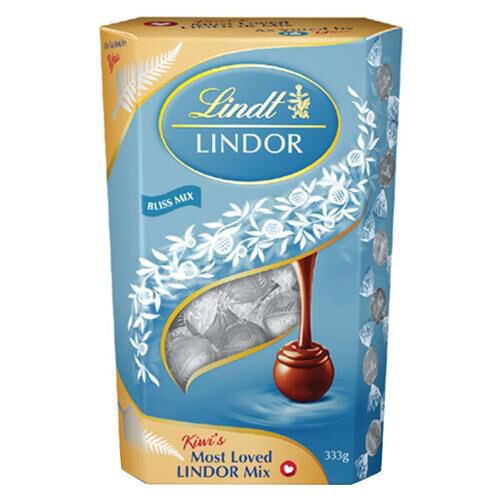 Lindt Lindor Kiwi Bliss Mix Cornet 333g