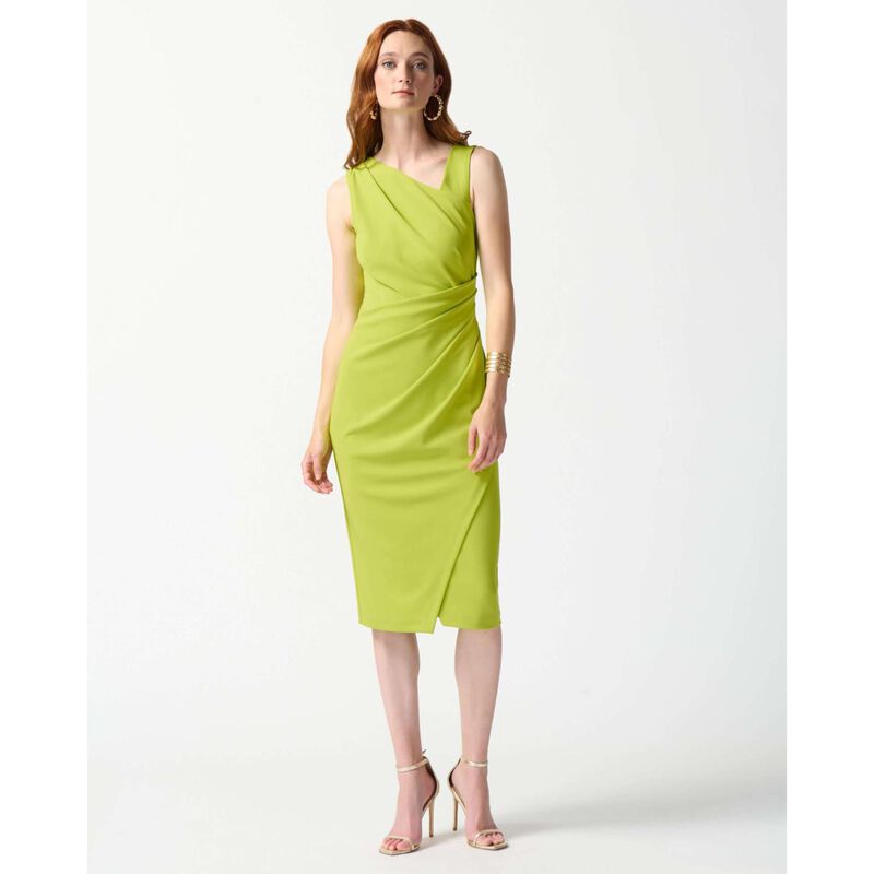 Joseph Ribkoff Scuba Crepe Tie Dress image number 3