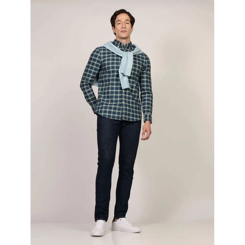 Tommy Hilfiger Oxford Lumber Plaid Sf Shirt image number 3