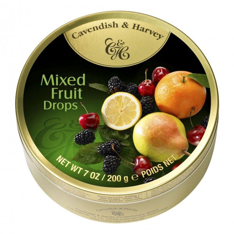 Cavendish and Harvey Mixed Fruit Drops 200g image number 0