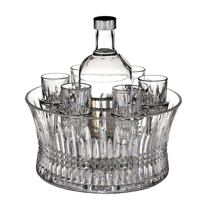 Waterford Lismore Diamond Vodka Set image number 0