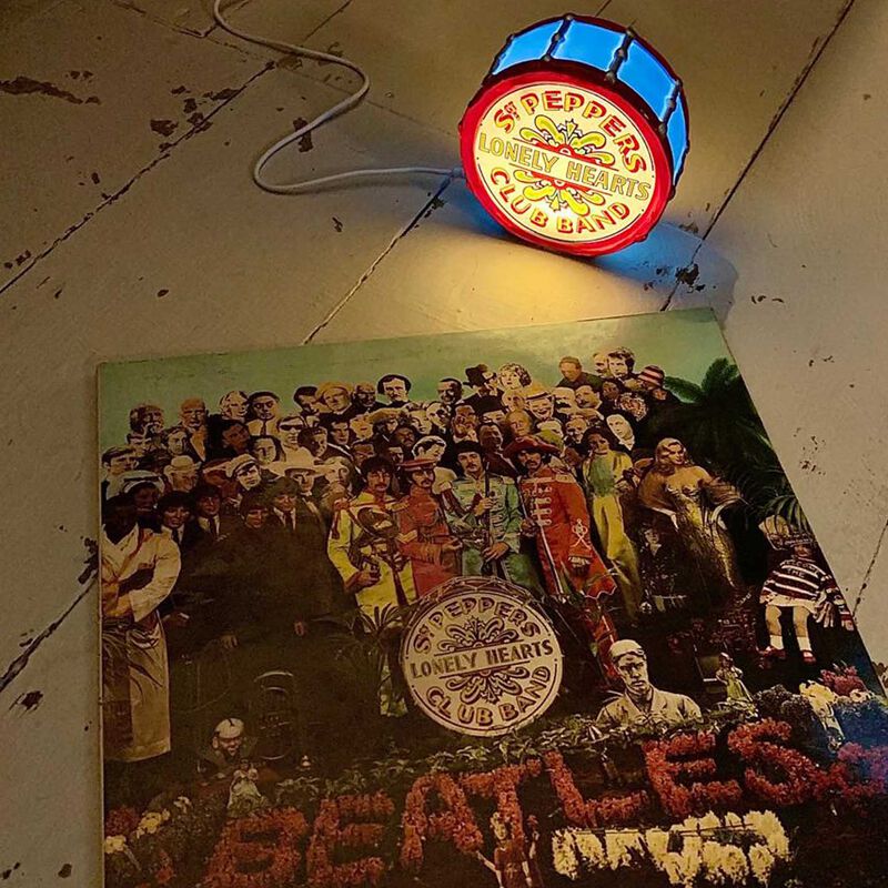 House Of Disaster Mini Led Lamp The Beatles Sgt Pepper image number 1