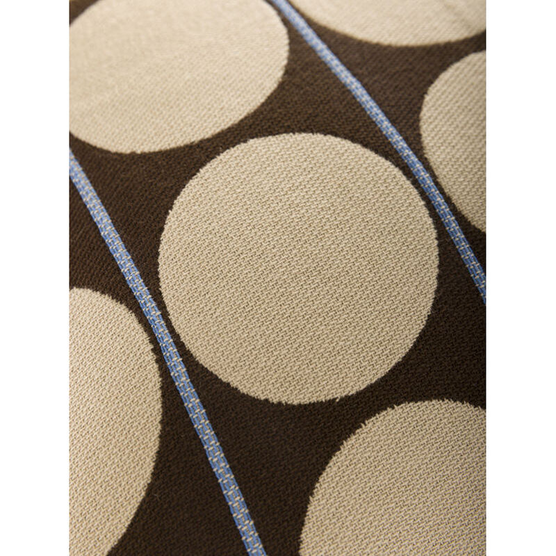 Citt&agrave; Abacus Cushion Cover Chocolate/Wheat 55x55cm image number 2