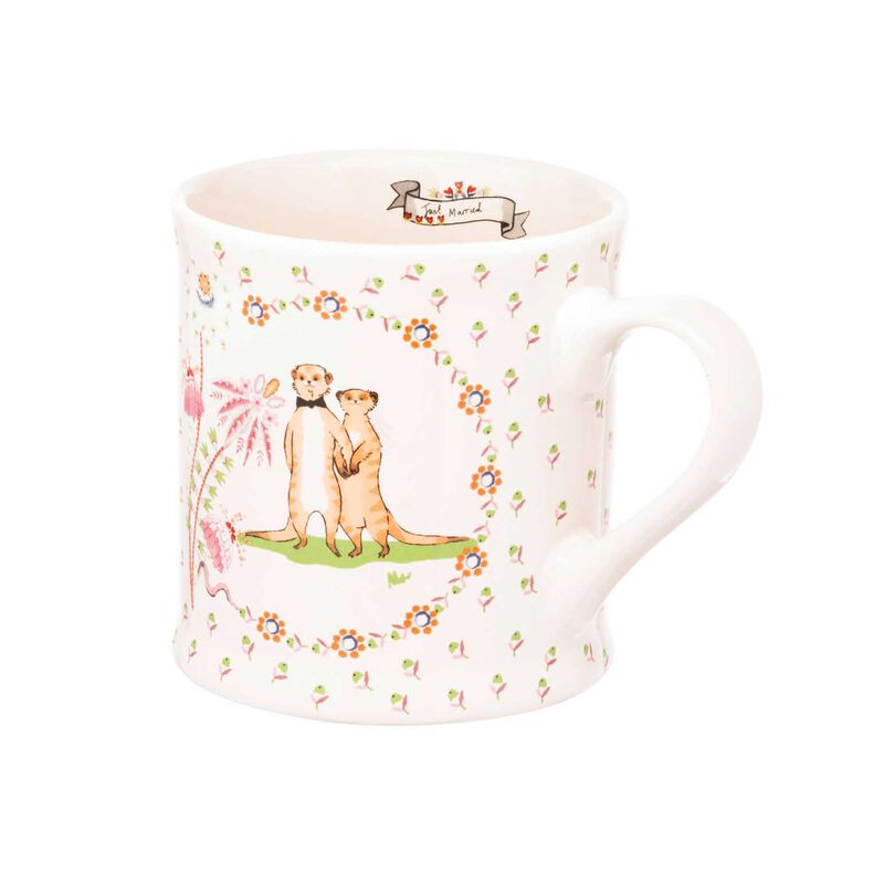 Cath Kidston Wedding Meerkats Mollie Mug image number 1