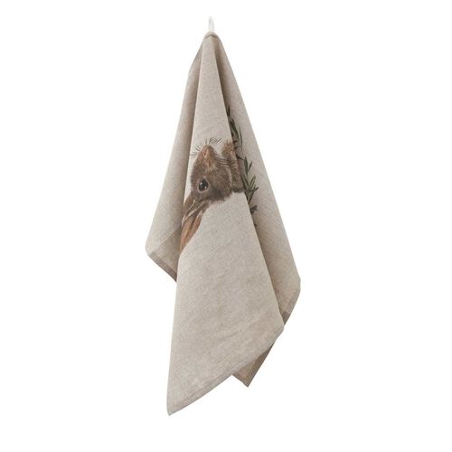 Wallace Cotton Cottontail Linen Tea Towel