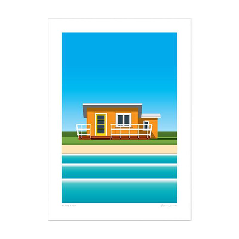 Glenn Jones Art A4 Print - At The Batch image number 0