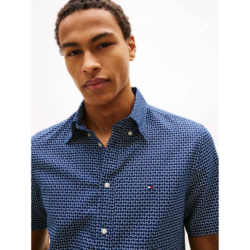 Tommy Hilfiger Printed Linen Shirt image number 2