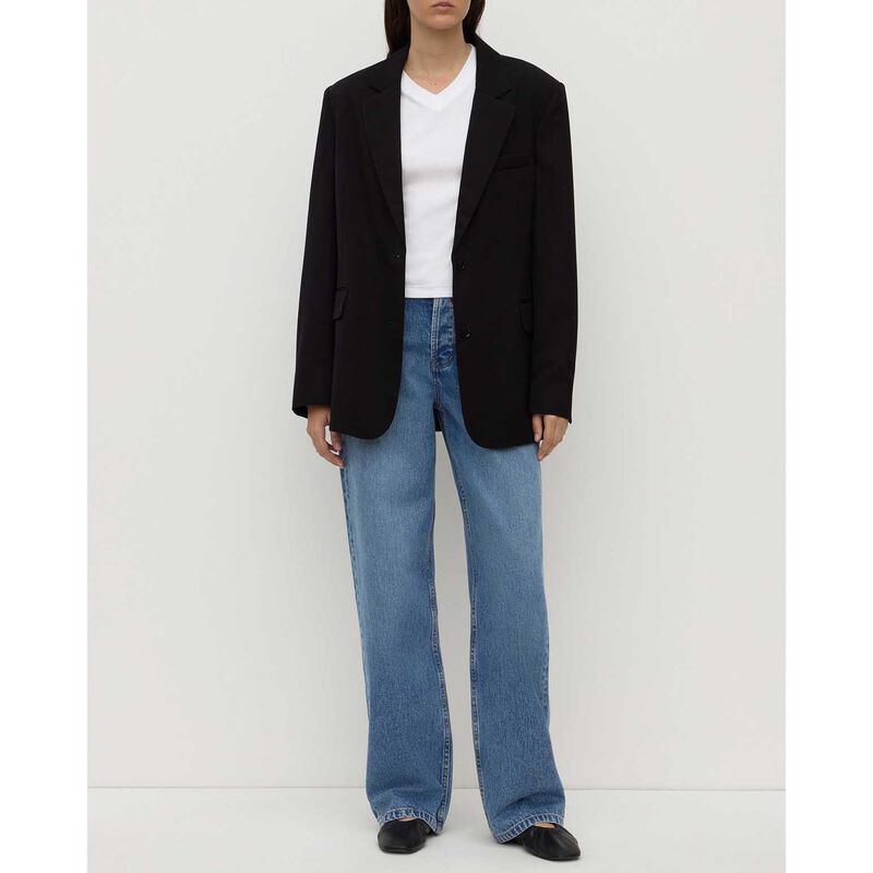 Assembly Label Anika Wool Blazer Black image number 3