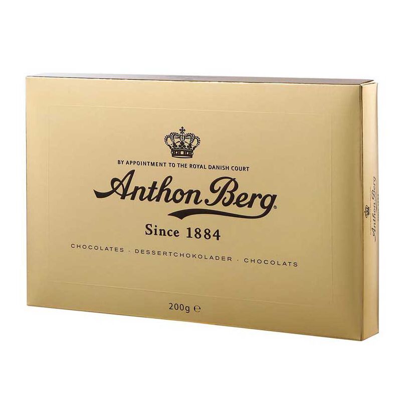 Anthon Berg Gold Assorted Chocolates Gift Box 200g image number 1