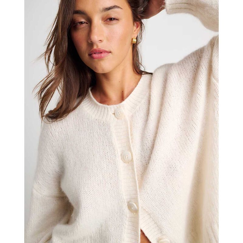 JAG Lily Fluffy Knit Ls Cardi image number 2