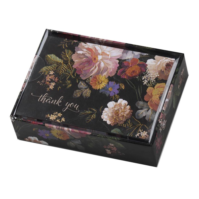 Midnight Floral Note Cards 14 Pack image number 0