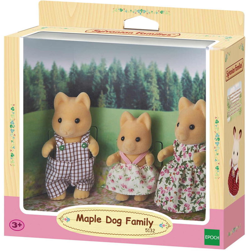 Sylvanian Families Maple Dog Family - 3 Figures image number 0