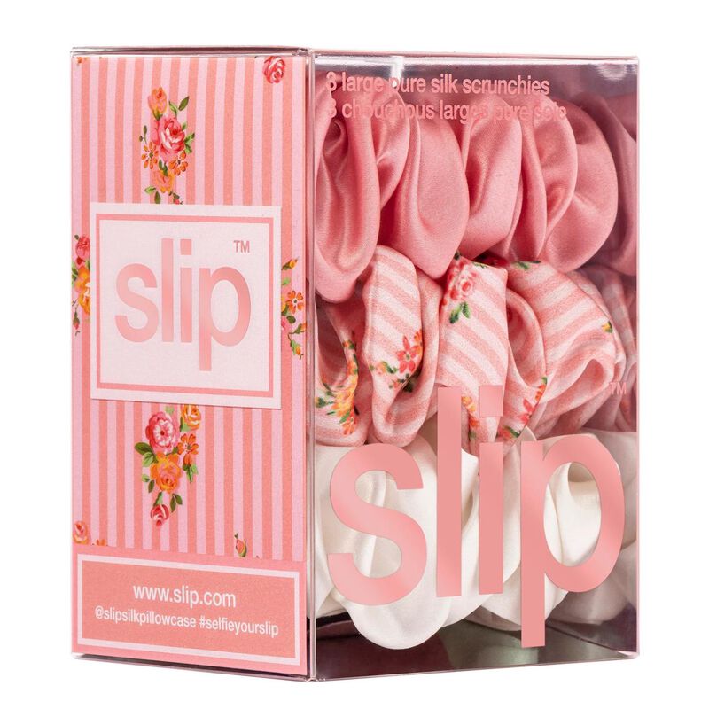 Silk Scrunchie 3 Pack Large image number 8