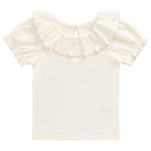 Jamie Kay Organic Cotton Pointelle Marlene Top 6M-2Y