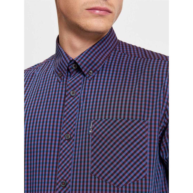 Ben Sherman Short Sleeve Signature Gingham Shirt image number 2
