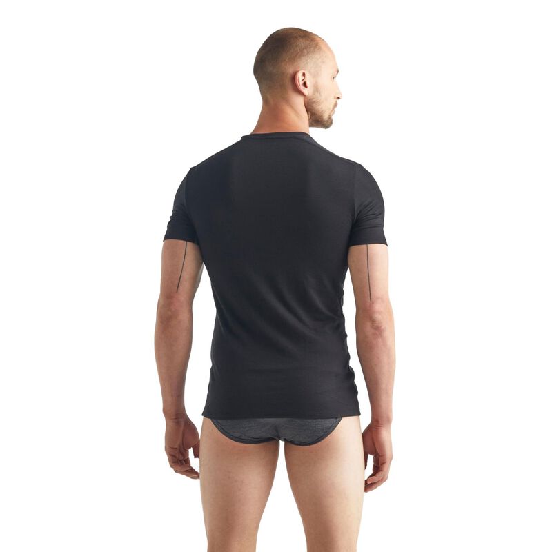 Icebreaker Mens Anatomica SS Crewe image number 5