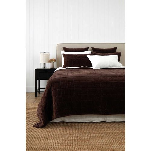 Wallace Cotton Belvedere Velvet Quilt