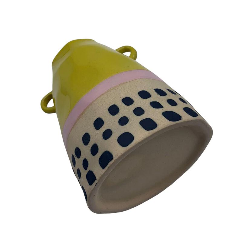 House Of Disaster Bloc Yellow Vase image number 2