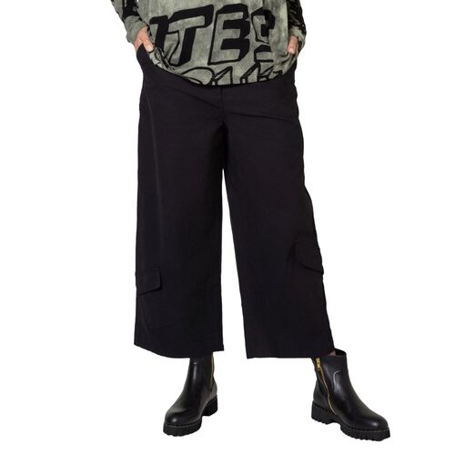 Rundholz Wide Leg Pant With Patch Pockets