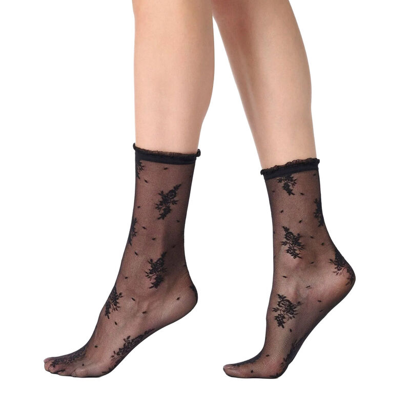 Oroblu Pretty Lace Sock image number 0
