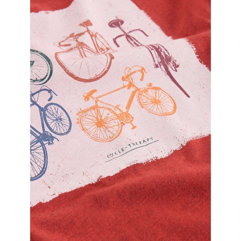 White Stuff Abersoch Graphic Multi Bike Tee image number 2